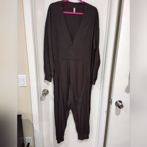 Free People Black  Jumpsuit